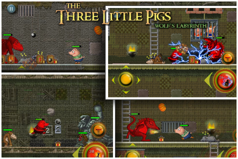 Screenshot Three Little Pigs: Wolf's Labyrinth Screenshot Three Little Pigs: Wolf's Labyrinth